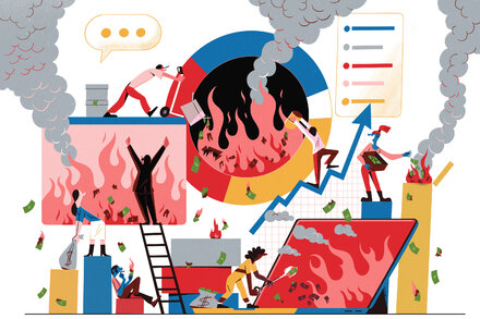 From Unicorns to Zombies: Tech Start-Ups Run Out of Time and Money