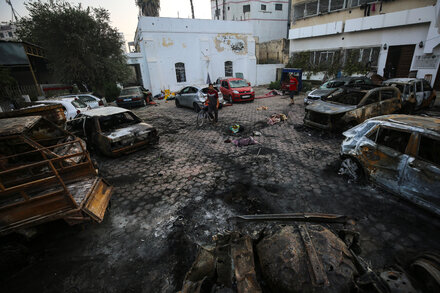U.S. Cites ‘High Confidence’ That Palestinian Rocket Caused Hospital Blast