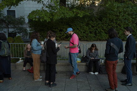 Inside the early-morning line to see Sam Bankman-Fried’s trial.