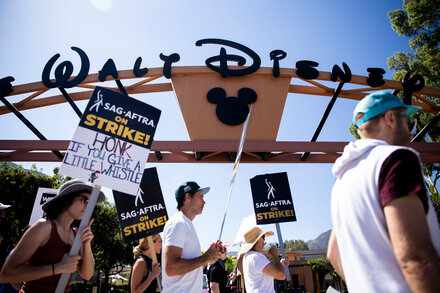 The studios say the strikes have cost them hundreds of millions of dollars.