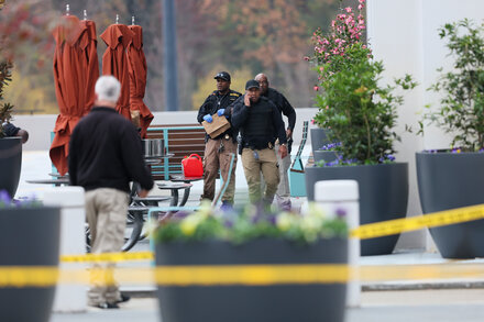 A protester self-immolates outside the Israeli Consulate in Atlanta.