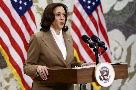 U.S. strongly opposes relocating Gazans to Egypt or camps outside the enclave, vice president says.