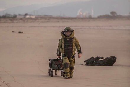 Military ‘Practice Bomb’ Washes Ashore in California