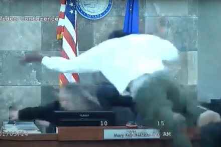 Judge in Las Vegas Attacked By Man Who Was Denied Probation