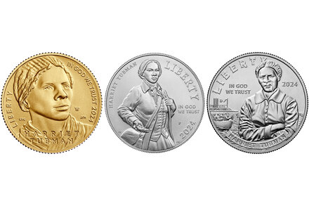 U.S. Mint Releases Harriet Tubman Coins
