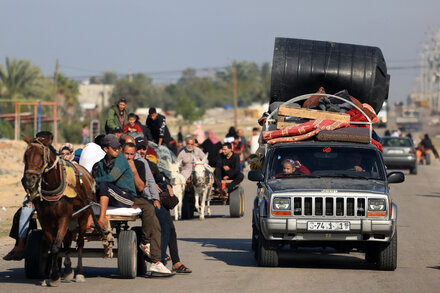 Israel orders more evacuations ahead of a possible ground invasion in the south.