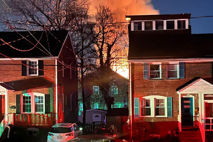 House Explodes in Arlington, Va.