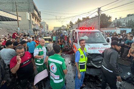 Israel accuses Hamas of operating out of 2 more Gaza hospitals.