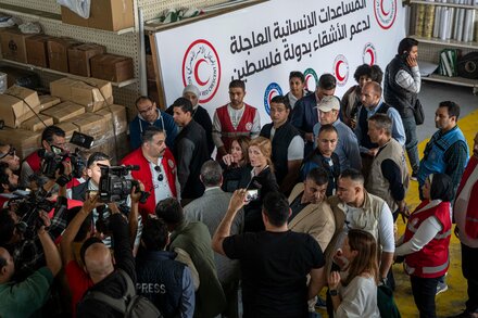 The United States announces an additional $21 million in humanitarian assistance.
