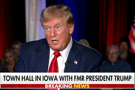 Trump Deflects Questions on Retribution and Law-Breaking at Town Hall