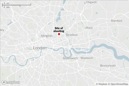 Woman Shot and Killed in East London