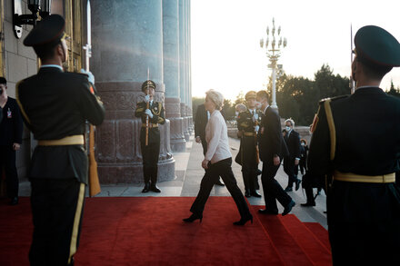 Leaders of China and the European Union Meet as Tensions Rise