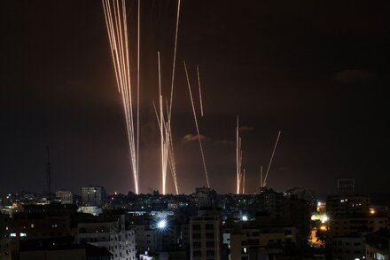 Renewed Palestinian rocket fire strikes central Israel late Saturday.