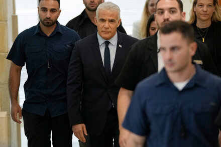 Netanyahu’s foes say they’d consider joining him in a wartime governing coalition.