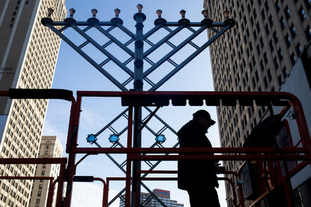 For some American Jews, the symbols of Hanukkah bring extra concern this year.
