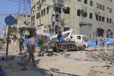 ‘Everyone Was Surprised’: Palestinians in Gaza React to Conflict