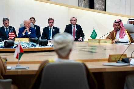 U.S. Continues Push for Saudi-Israel Ties Even as War With Hamas Begins
