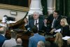 The lieutenant governor, a partisan Republican, shelved political confrontation as the trial’s judge.