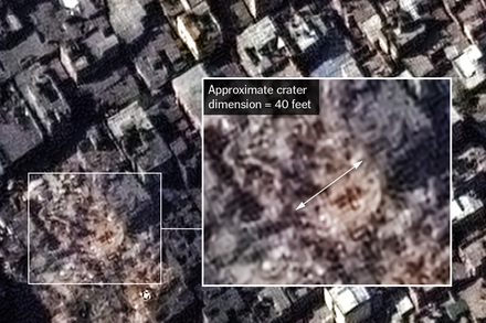 Israel Used 2,000-Pound Bombs in Strike on Jabaliya, Analysis Shows