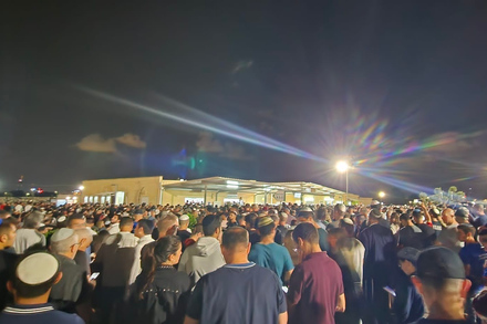 A call for mourners went out, and thousands came.