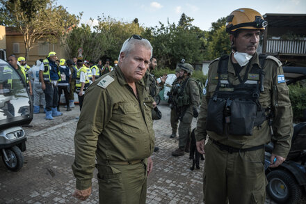 ‘I Feel Guilty’: Retired Israeli General Visits Site of Hamas Attacks