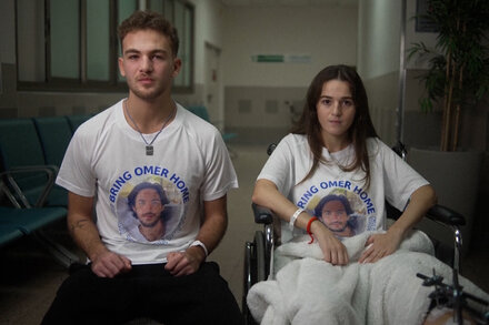 ‘I left my good friends’: In videos shown in Tel Aviv, freed hostages share their stories.