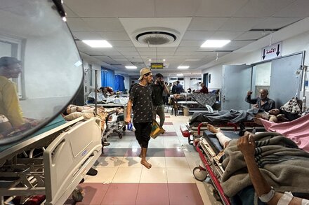 Crisis heightens at Gaza’s main hospital amid dispute over desperately needed fuel.