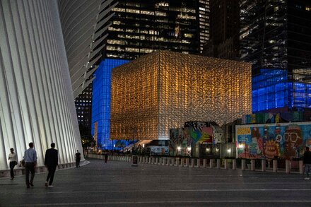 An Arts Center Opens at Ground Zero With Stars, Onstage and Off