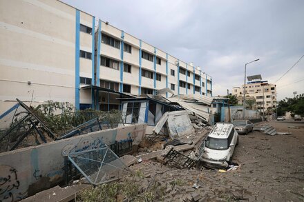 Without supplies allowed in, a U.N. agency in Gaza says it can no longer provide aid.