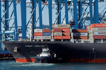 Two shipping giants stop sending vessels through the Red Sea after Houthi attacks.