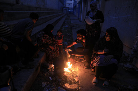 Gazans are at risk of starvation as Israel prevents flow of fuel and sufficient aid, U.N. says.