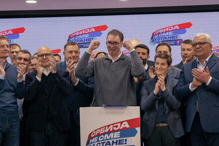 Serbia’s Leader Tightens Grip on Power in General Election, Early Results Show