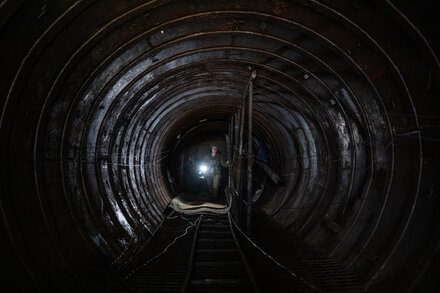 In Gaza, Israelis Display Tunnel Wide Enough to Handle Cars