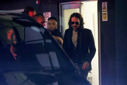 London Police Question Russell Brand About Past Allegations