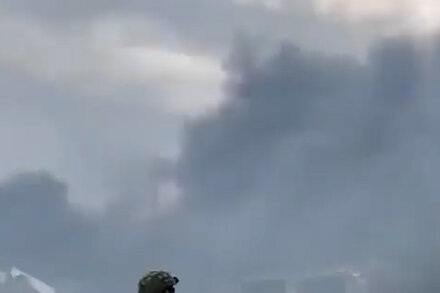 Video shows damage at an Israeli military base as Hezbollah ramps up attacks.