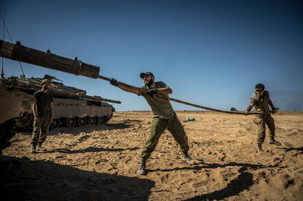 Israelis and Gazans Flee Amid Clashes and Warnings of Wider Regional War