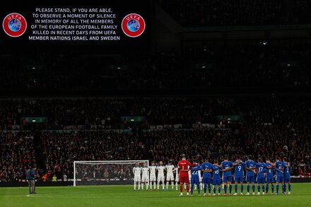 A Qatar-owned sports network has altered its broadcasts to avoid references to the war.