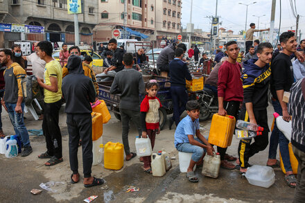 More aid flows into Gaza during cease-fire, but still falls far short of needs.