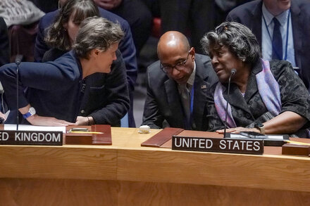Rival resolutions on the Israel-Hamas war fail in the U.N. Security Council.