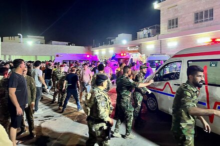 At Least 100 Are Killed in Fire at Wedding Hall in Iraq