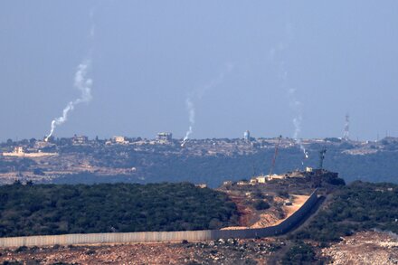 As Israeli troops push into Gaza, clashes with Hezbollah erupt on Lebanon’s border.