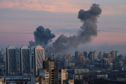 Russia Launched a Large and Complex Air Attack on Ukraine