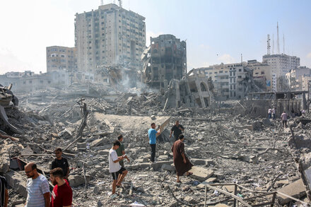Incertidumbre, miedo y desesperación: así se vive la embestida israelí en Gaza