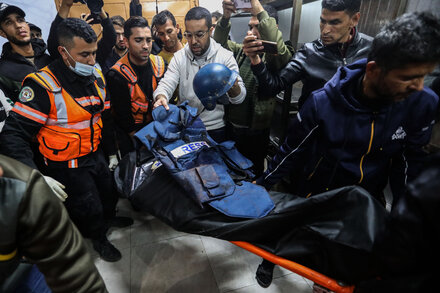Al Jazeera Cameraman Killed and Bureau Chief Injured in Gaza