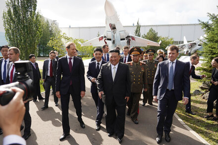 As Kim Inspects Russia’s Military, Putin Cultivates ‘Axis of the Sanctioned’