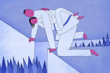 Pinned Under the Bodies of Men